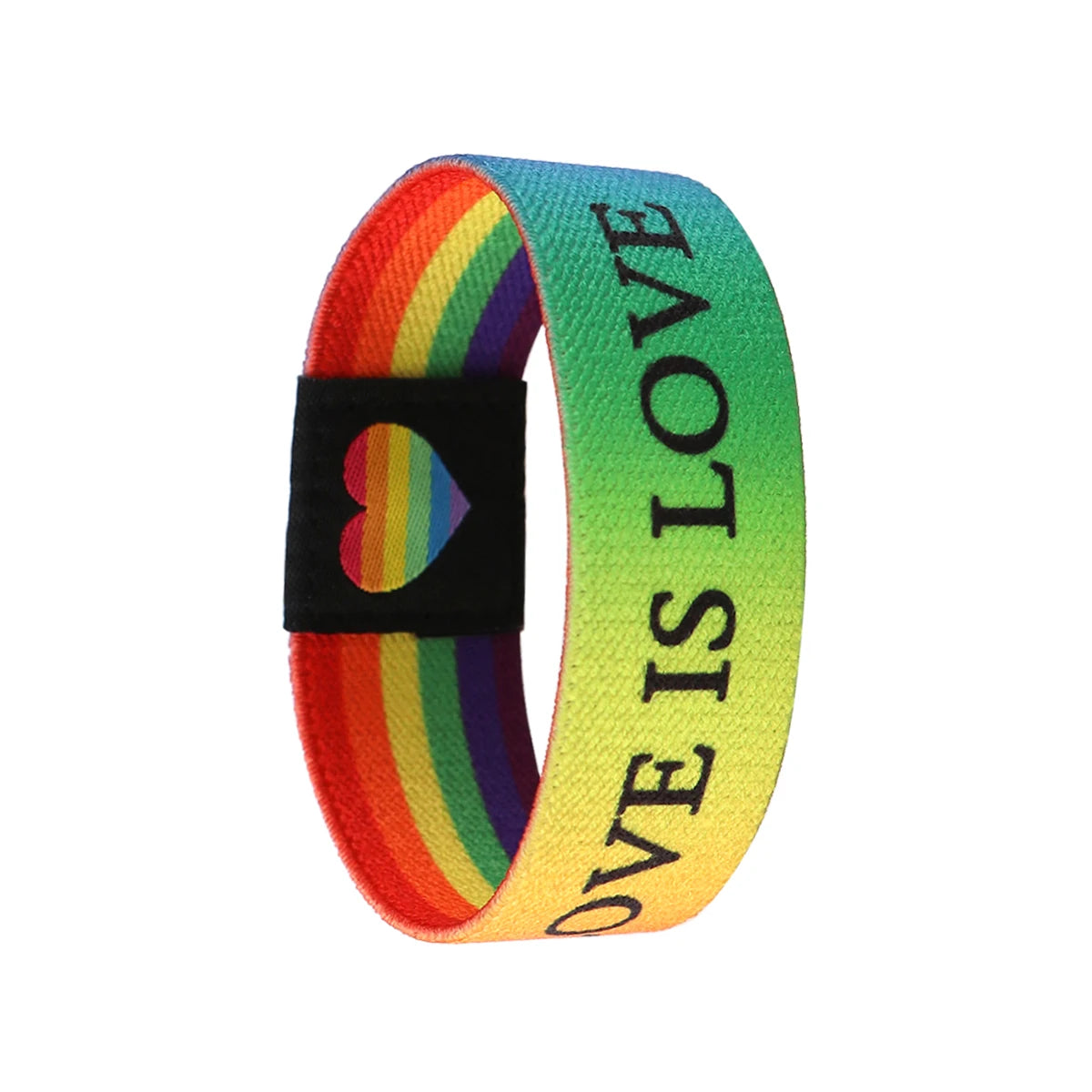 🌈 Pulseira LGBTQIAP+ Arco-Íris – Orgulho, Amor e Diversidade
