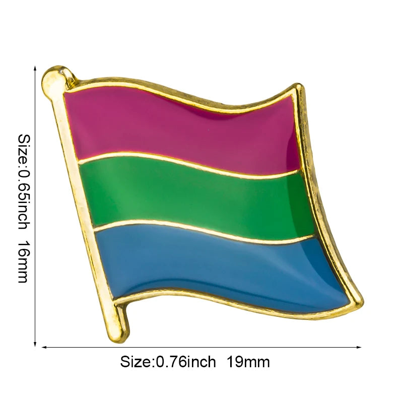 🌈 Variados Pins de Lapela Orgulho LGBTQIAP+
