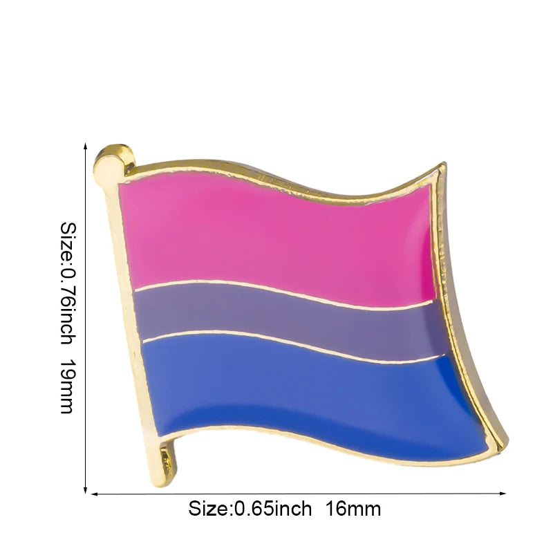 🌈 Variados Pins de Lapela Orgulho LGBTQIAP+