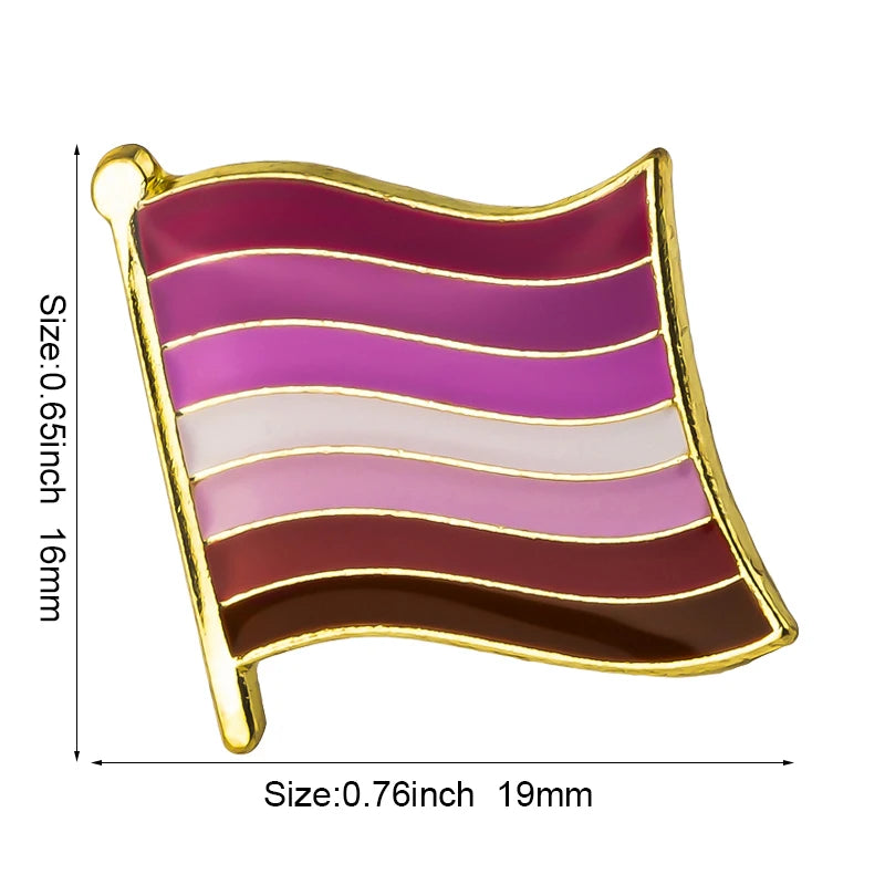 🌈 Variados Pins de Lapela Orgulho LGBTQIAP+