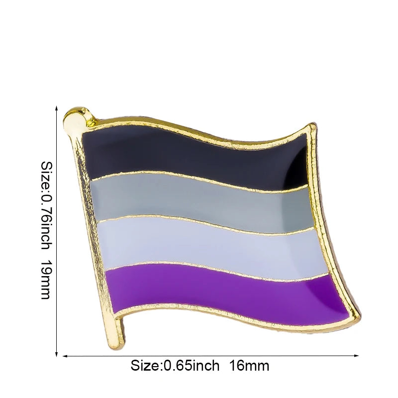 🌈 Variados Pins de Lapela Orgulho LGBTQIAP+