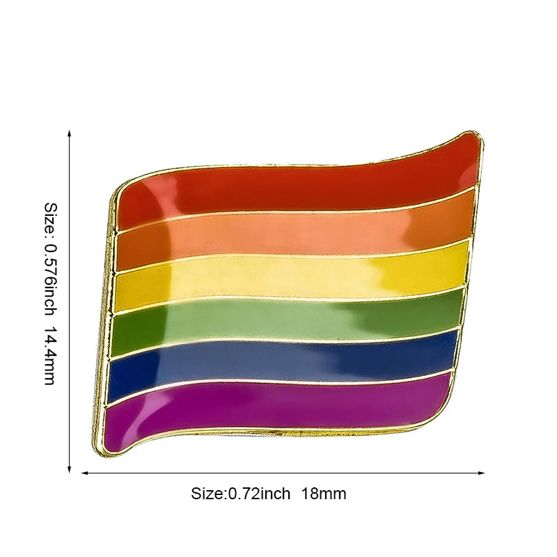 🌈 Variados Pins de Lapela Orgulho LGBTQIAP+