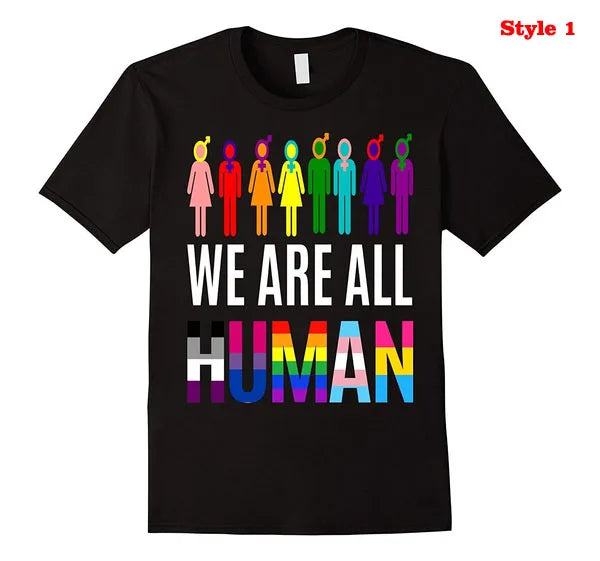 🌈 Camiseta LGBTQIAP+ Arco-Íris – Orgulho, Diversidade e Amor Livre