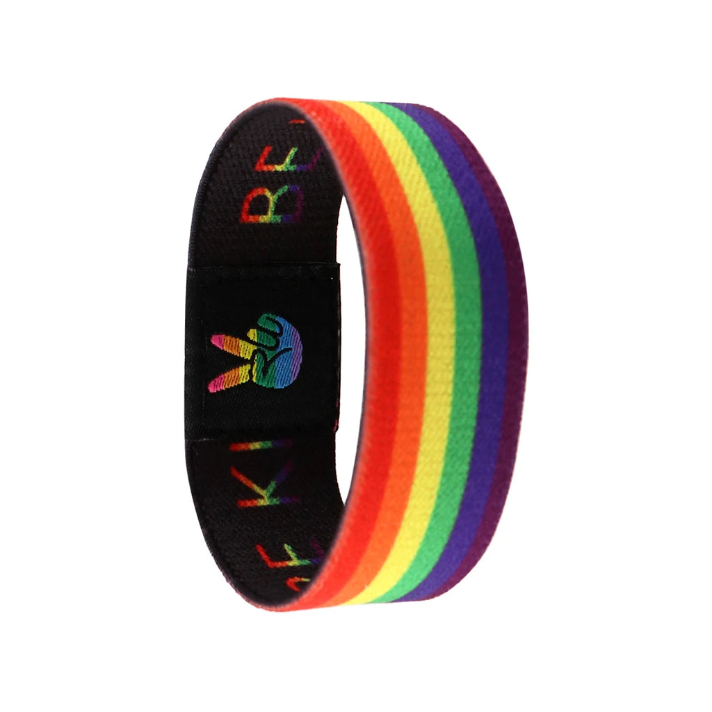 🌈 Pulseira LGBTQIAP+ Arco-Íris – Orgulho, Amor e Diversidade