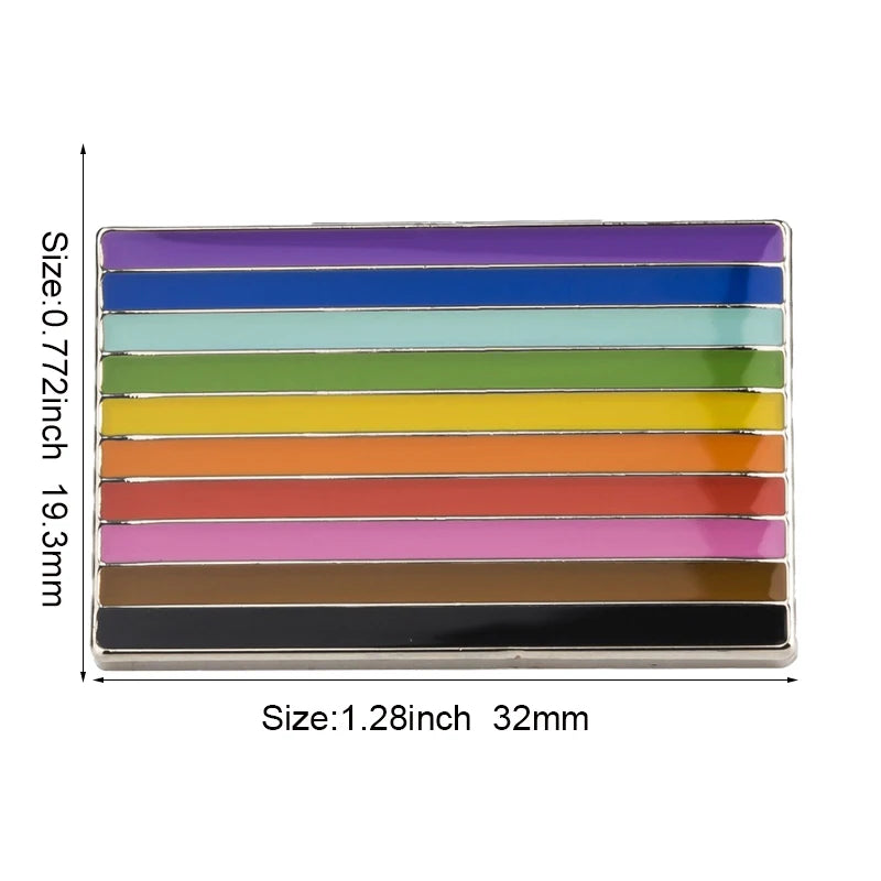 🌈 Variados Pins de Lapela Orgulho LGBTQIAP+