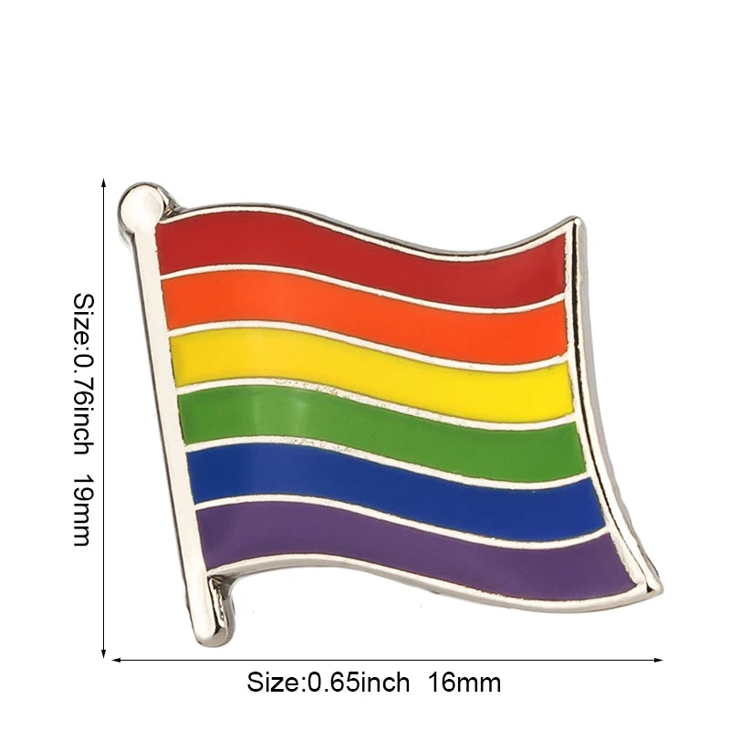 🌈 Variados Pins de Lapela Orgulho LGBTQIAP+
