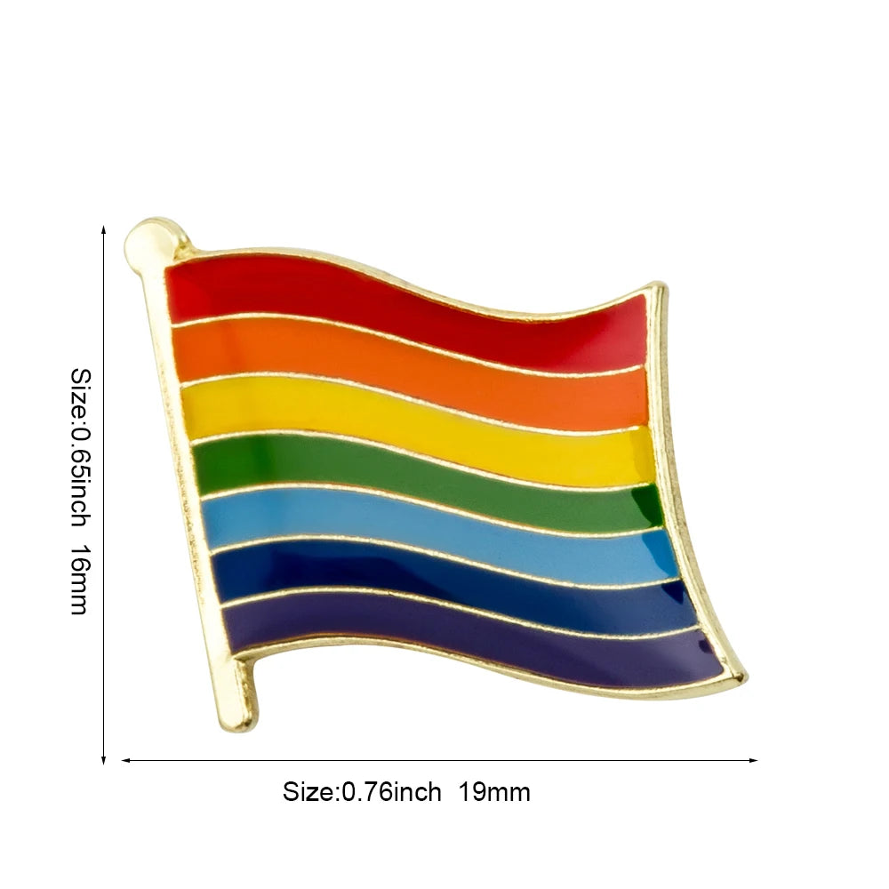 🌈 Variados Pins de Lapela Orgulho LGBTQIAP+