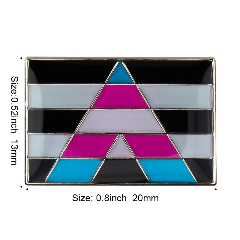 🌈 Variados Pins de Lapela Orgulho LGBTQIAP+