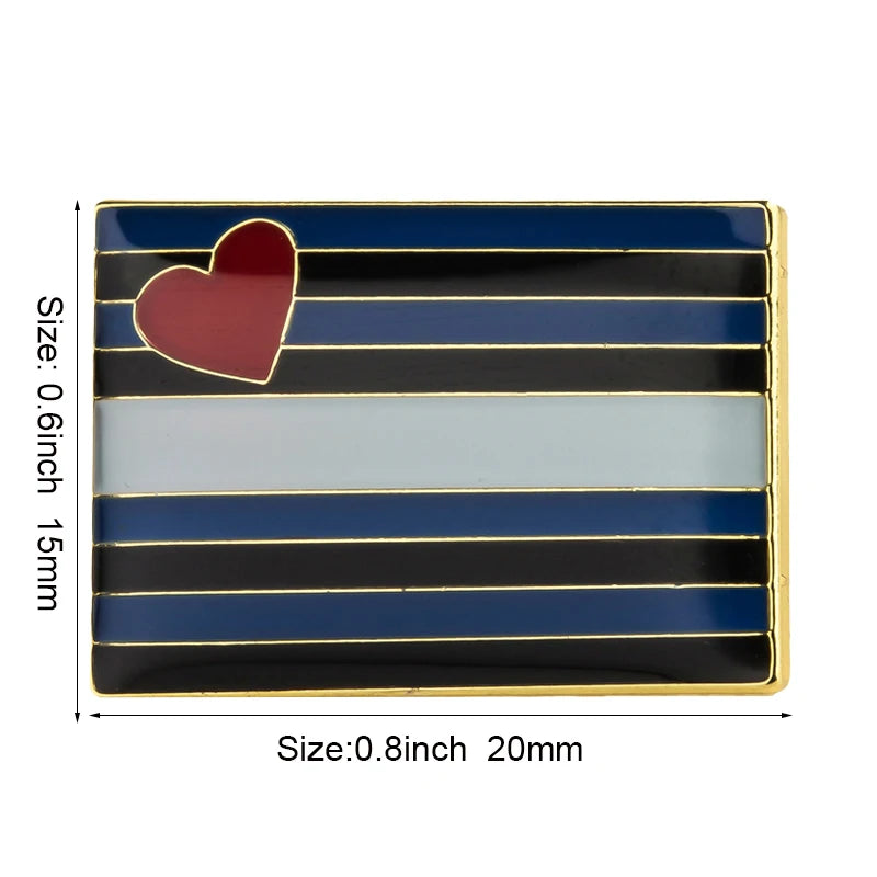🌈 Variados Pins de Lapela Orgulho LGBTQIAP+