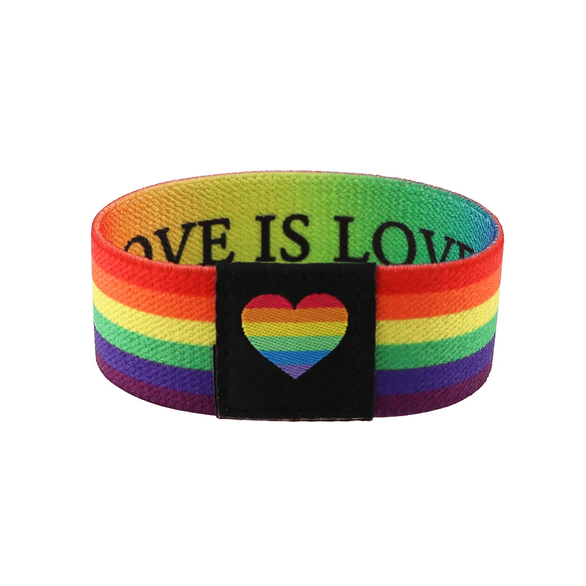 🌈 Pulseira LGBTQIAP+ Arco-Íris – Orgulho, Amor e Diversidade
