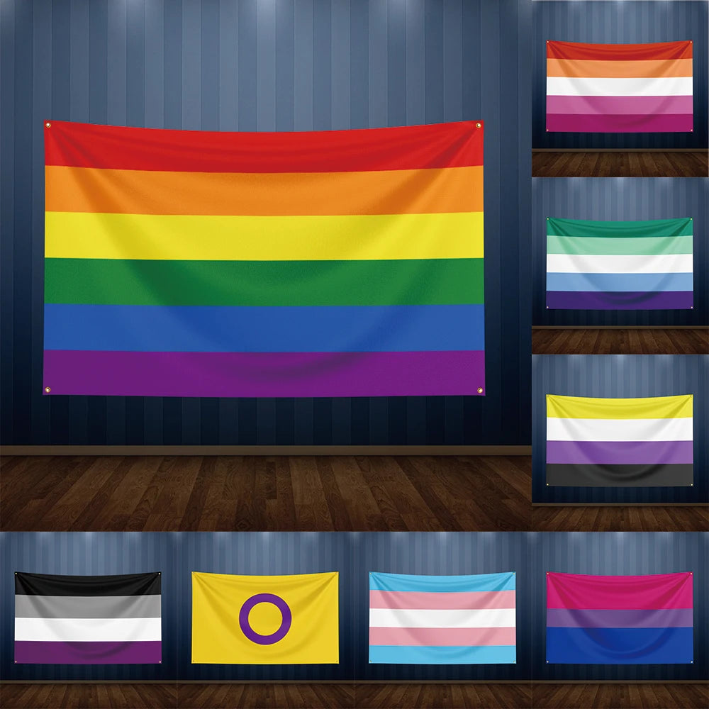 🌈 Bandeiras LGBTQIAP+ – Mostre Orgulho, Identidade e Inclusão