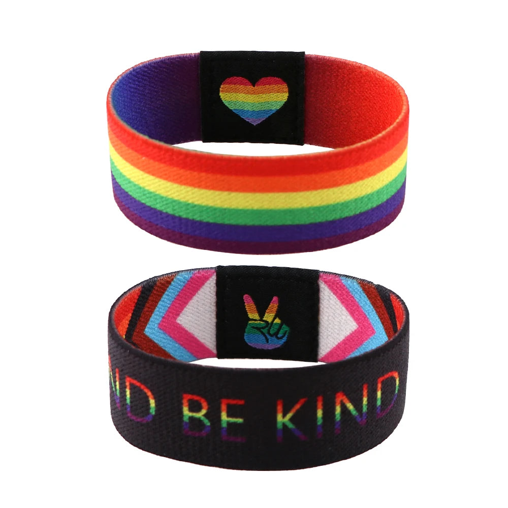 🌈 Pulseira LGBTQIAP+ Arco-Íris – Orgulho, Amor e Diversidade