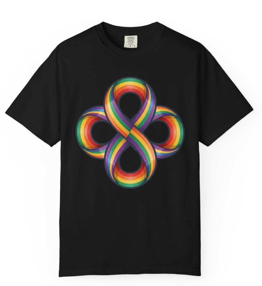 👑🌈 Camiseta ArcoReina – Infinito em Conexão