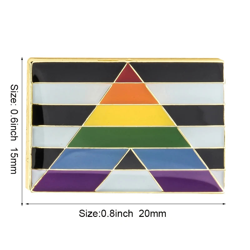 🌈 Variados Pins de Lapela Orgulho LGBTQIAP+