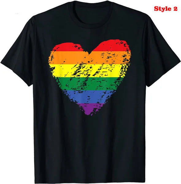 🌈 Camiseta LGBTQIAP+ Arco-Íris – Orgulho, Diversidade e Amor Livre