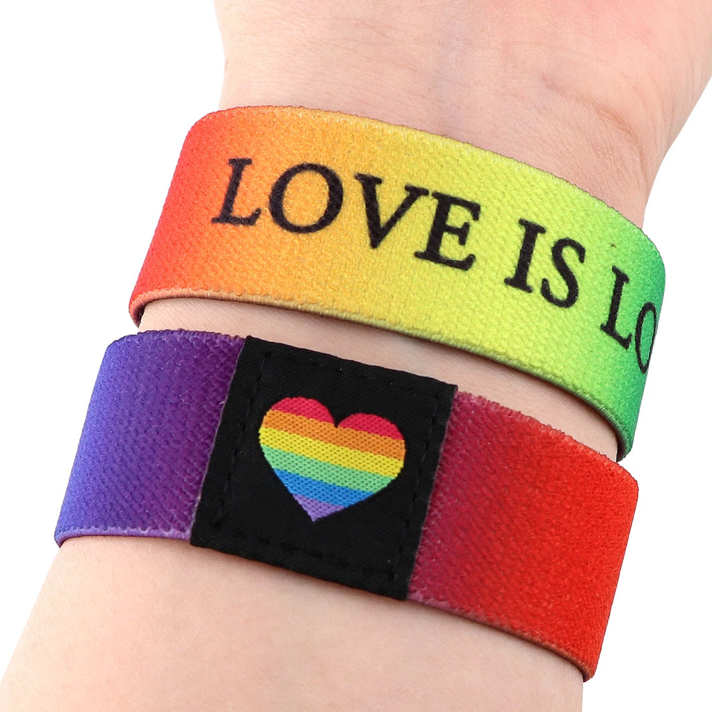 🌈 Pulseira LGBTQIAP+ Arco-Íris – Orgulho, Amor e Diversidade
