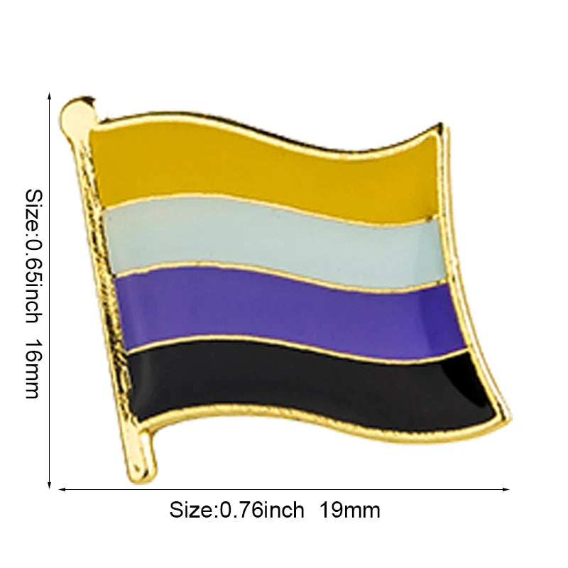 🌈 Variados Pins de Lapela Orgulho LGBTQIAP+
